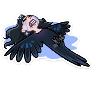 😭 emoji Сирин • @TgSticker Telegram sticker 9 of 49