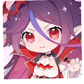 😡 emoji Кюсе и Сирин| @HoukaiGakuenGunsGirlsz Telegram sticker 9 of 27