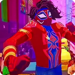 🔴 emoji Indian Spiderman | @Earth_928 Telegram sticker 22 of 50