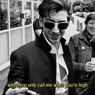 Sticker from Alex Turner