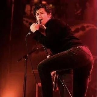 🎤 emoji Alex Turner Telegram sticker 16 of 120