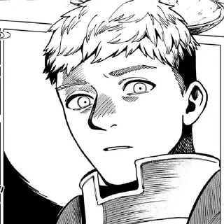 Sticker from dungeon meshi