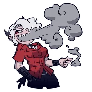 😶‍🌫️ emoji Helltaker (@dasein0) Telegram sticker 18 of 116