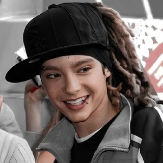 😁 emoji Tom Kaulitz🥰 Telegram sticker 6 of 35