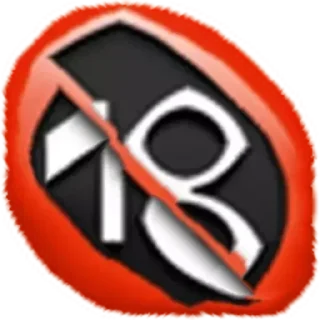 🔞 emoji Больше стиков тут: @stikery4 Telegram sticker 9 of 120