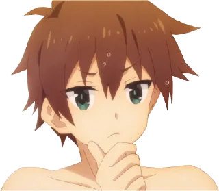 🤔 emoji Kazuma Telegram sticker 11 of 34