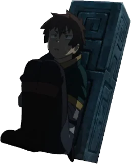😶 emoji Kazuma Telegram sticker 10 of 34