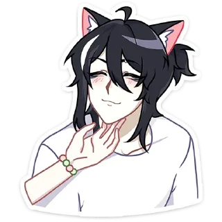 ☺ emoji Рен @StickersPackRobot Telegram sticker 22 of 77