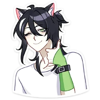 👍 emoji Рен @StickersPackRobot Telegram sticker 24 of 77