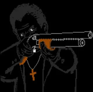 👴 emoji Faith the unholy stickers memes Telegram sticker 22 of 23