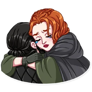 🤗 emoji Sansa Stark Telegram sticker 22 of 25