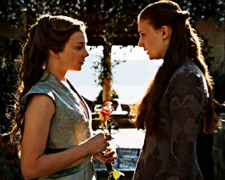 🌺 emoji Margery&Sansa Telegram sticker 20 of 50