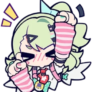 Sticker from angels of delusion