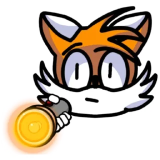 🔦 emoji Tails @tails_love Telegram sticker 21 of 30