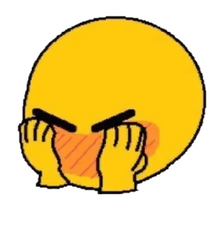 Sticker from cursed emoji, and other