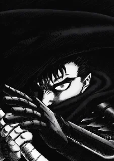 🙂 emoji Berserk Guts @pinterest_to_stickerbot Telegram sticker 21 of 82