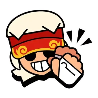 👏 emoji Fang Telegram sticker 19 of 39