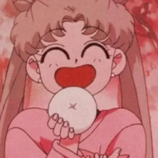 😋 emoji ☆ Сейлор Мун ☆ Telegram sticker 3 of 37