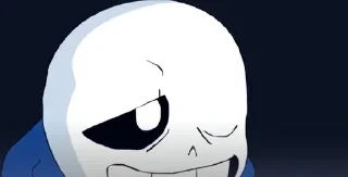 🌟 emoji Jevil VS Sans Telegram sticker 4 of 50