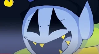 🌟 emoji Jevil VS Sans Telegram sticker 5 of 50