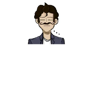 😑 emoji Александр Васильевич Telegram sticker 10 of 50