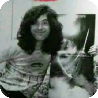 🤗 emoji Silly Led Zeppelin Telegram sticker 8 of 119