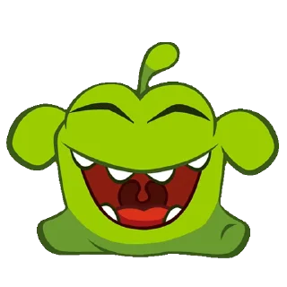😁 emoji Om Nom | @cesdy Telegram sticker 18 of 44