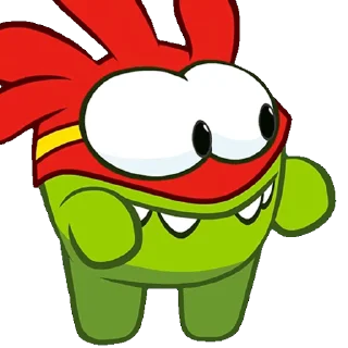 🆗 emoji Om Nom | @cesdy Telegram sticker 16 of 44