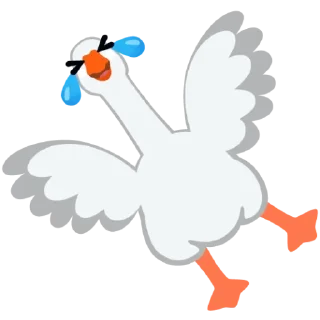 🤣 emoji Гусь не обнимусь! Telegram sticker 8 of 120