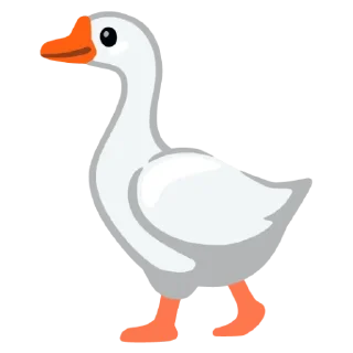 🙂 emoji Гусь не обнимусь! Telegram sticker 21 of 120