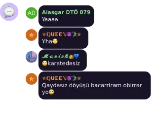 💜 emoji @Ifwavarhegeldim @DTOUserBot Paketi 1 Telegram sticker 14 of 60
