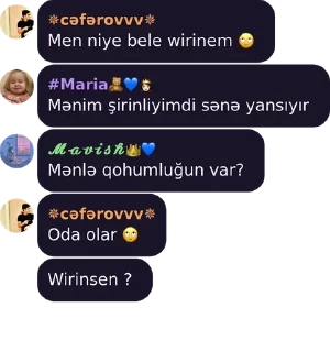 💜 emoji @Ifwavarhegeldim @DTOUserBot Paketi 1 Telegram sticker 17 of 60