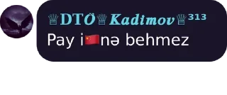 💜 emoji @Ifwavarhegeldim @DTOUserBot Paketi 1 Telegram sticker 7 of 60
