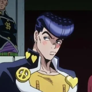 😚 emoji Josuke Telegram sticker 10 of 62