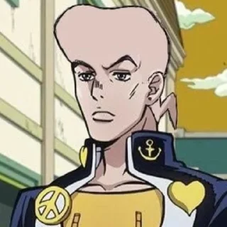 🤨 emoji Josuke Telegram sticker 17 of 62
