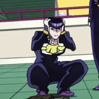 😣 emoji Josuke Telegram sticker 11 of 62
