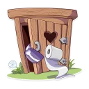 ☹ emoji Undead Unicorn Telegram sticker 14 of 25