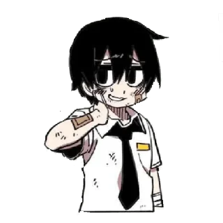 😄 emoji Suicide Boy Telegram sticker 15 of 41