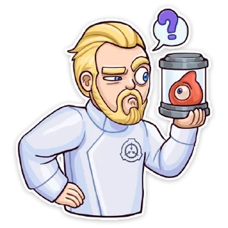 Sticker from SCP Foundation | ARTSCP