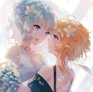🌸 emoji Аяка & Люмин Telegram sticker 24 of 29