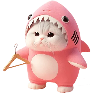 🥺 emoji Парные Акулы @Nyasticks Telegram sticker 15 of 42