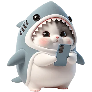 📱 emoji Парные Акулы @Nyasticks Telegram sticker 20 of 42