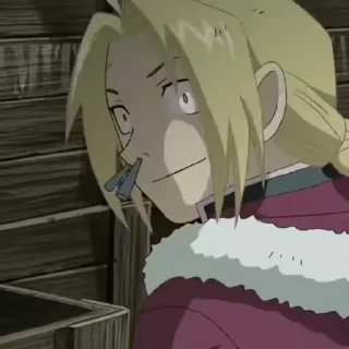 😳 emoji Edward Elric @createvety Telegram sticker 24 of 30
