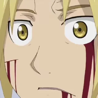 😭 emoji Edward Elric @createvety Telegram sticker 14 of 30