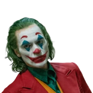 😐 emoji Arthur Fleck Joker 1981 Telegram sticker 7 of 53