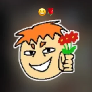 🌹 emoji премиум не нужно хаха Telegram sticker 19 of 28