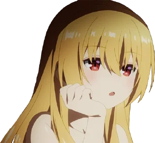 😒 emoji @keiriststicks Arifureta Shokugyou de Sekai Saikyou Telegram sticker 16 of 32