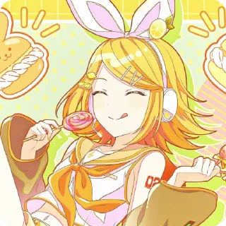 Sticker from Rin..~ by @R0bian