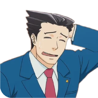 Sticker from Phoenix Wright