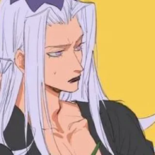 😒 emoji Abbacchio Leone Telegram sticker 10 of 60